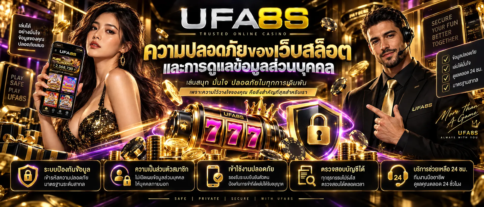 ความปลอดภัยของเว็บสล็อตและการดูแลข้อมูลส่วนบุคคล