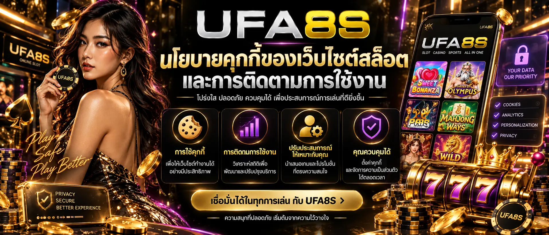 นโยบายคุกกี้ของเว็บไซต์สล็อต