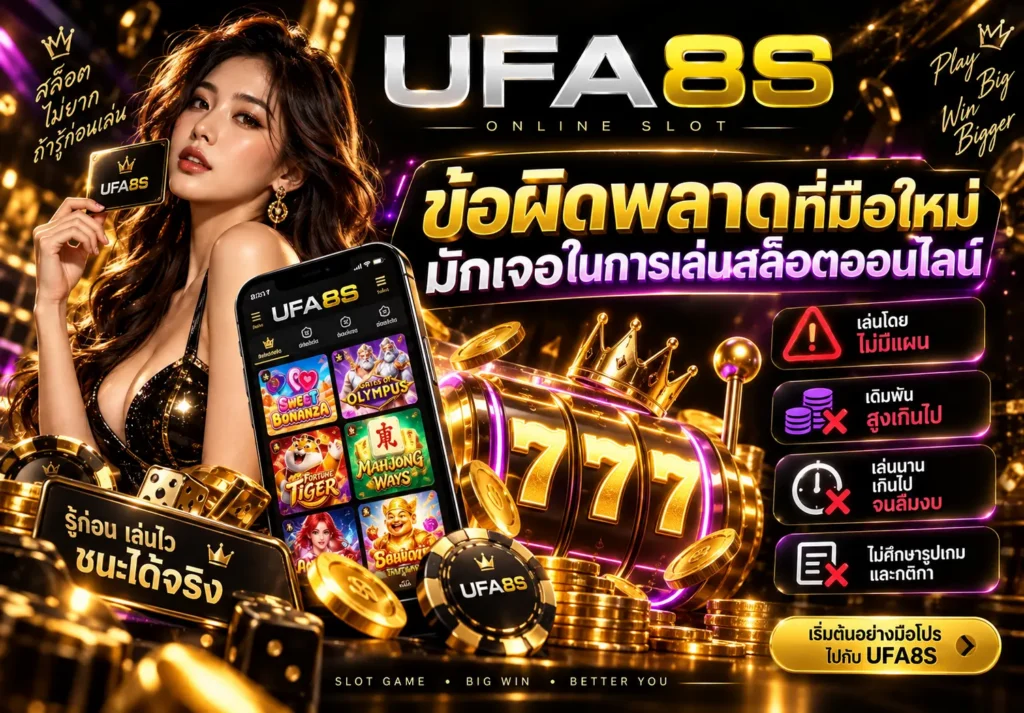 ข้อผิดพลาดที่มือใหม่มักเจอในการเล่นสล็อตออนไลน์